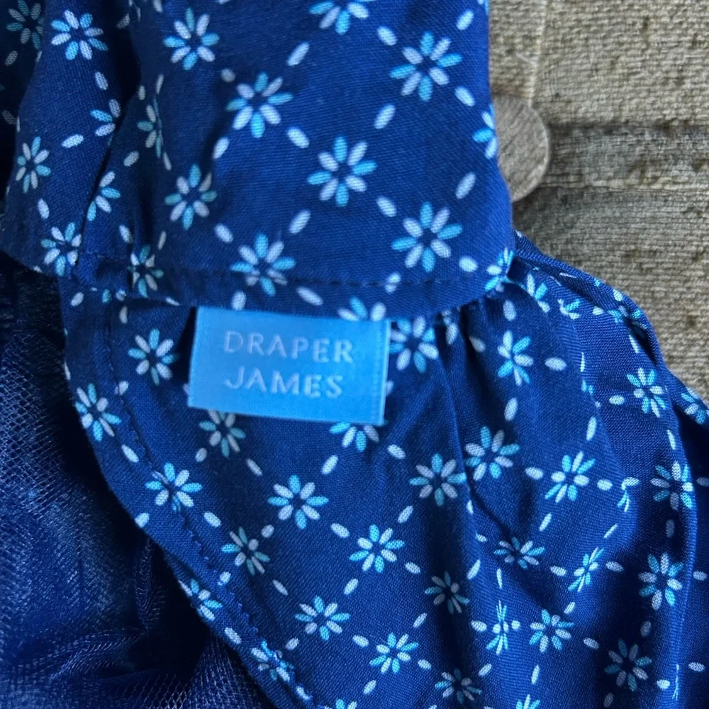 Draper James Floral Wrap Dog Dress S